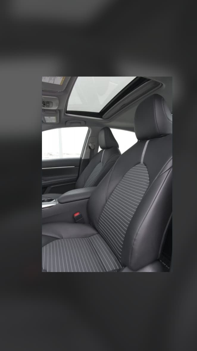 2018 Toyota Camry Front Passenger Power Seat Assembly (Black Cloth)