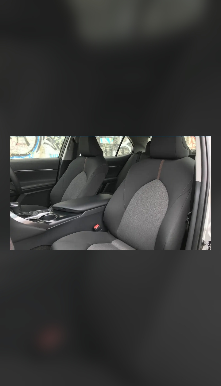 2018 Toyota Camry Front Driver Power Seat Assembly (Black Cloth)